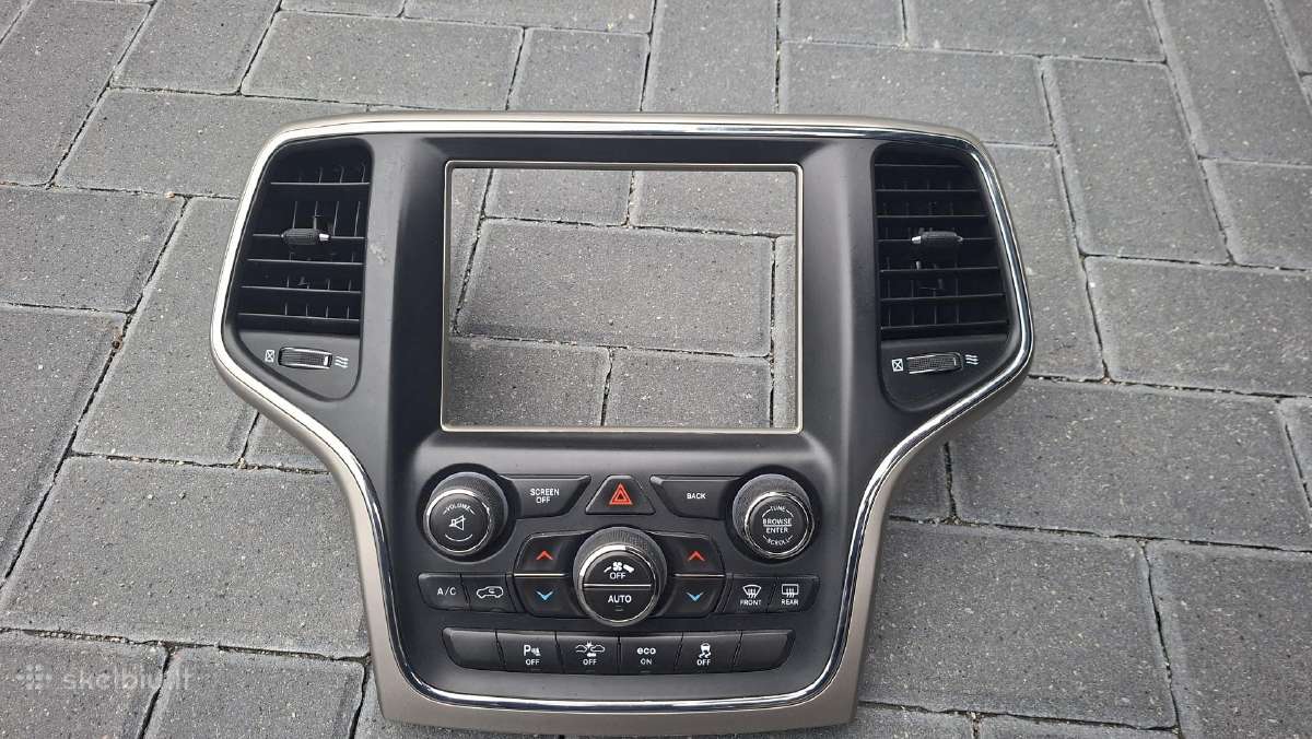 Jeep Grand Cherokee klimato valdymas grotelės