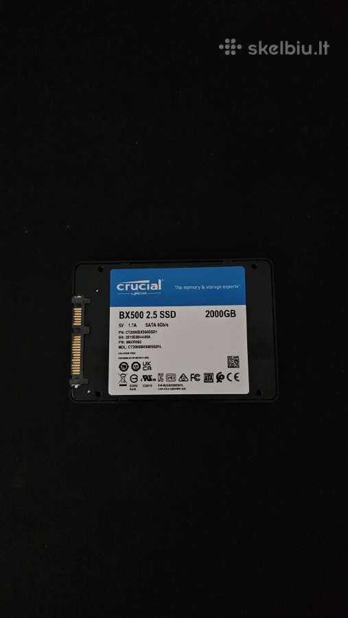2tb Crucial Bx500 SSD
