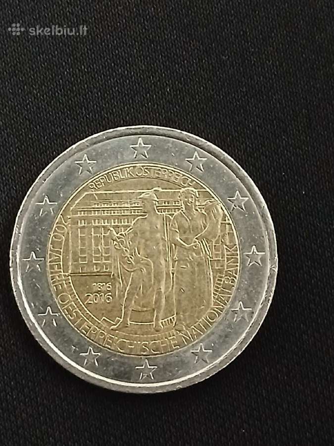 2 euro Austrija 2016