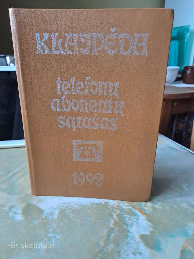 Tel knyga antikvaras