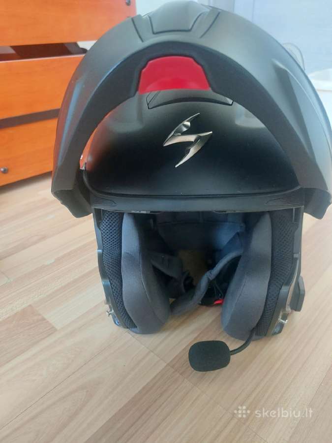 Šalmas moteriškas Scorpion Exo-920 Flip-up