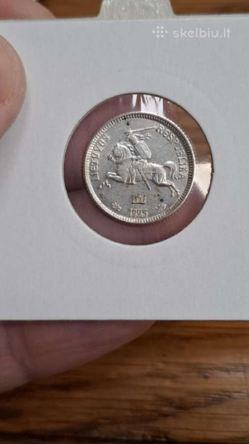 Lietuva 1 litas 1925 sidabras - nuotraukos Nr. 10