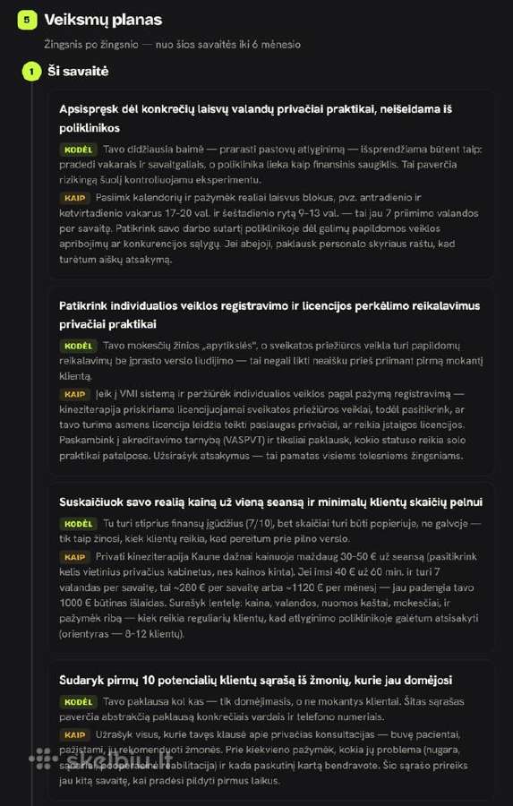 Verslo idėjos patikrinimas – asmeninė analizė - nuotraukos Nr. 3
