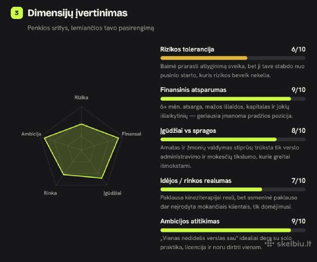 Verslo idėjos patikrinimas – asmeninė analizė - nuotraukos Nr. 4