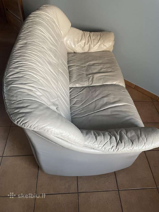Odinė sofa - nuotraukos Nr. 2