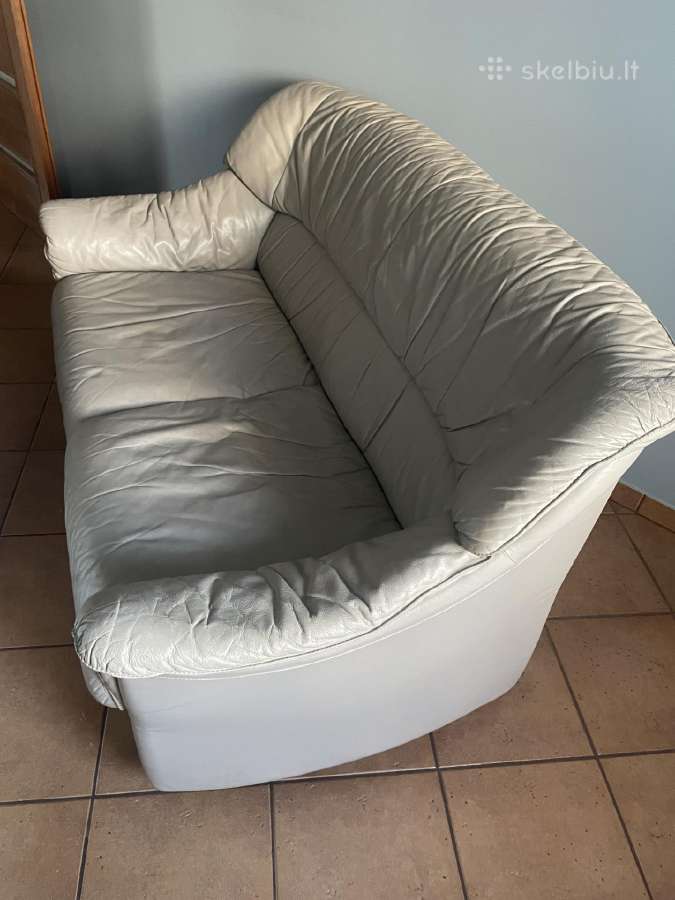 Odinė sofa - nuotraukos Nr. 5