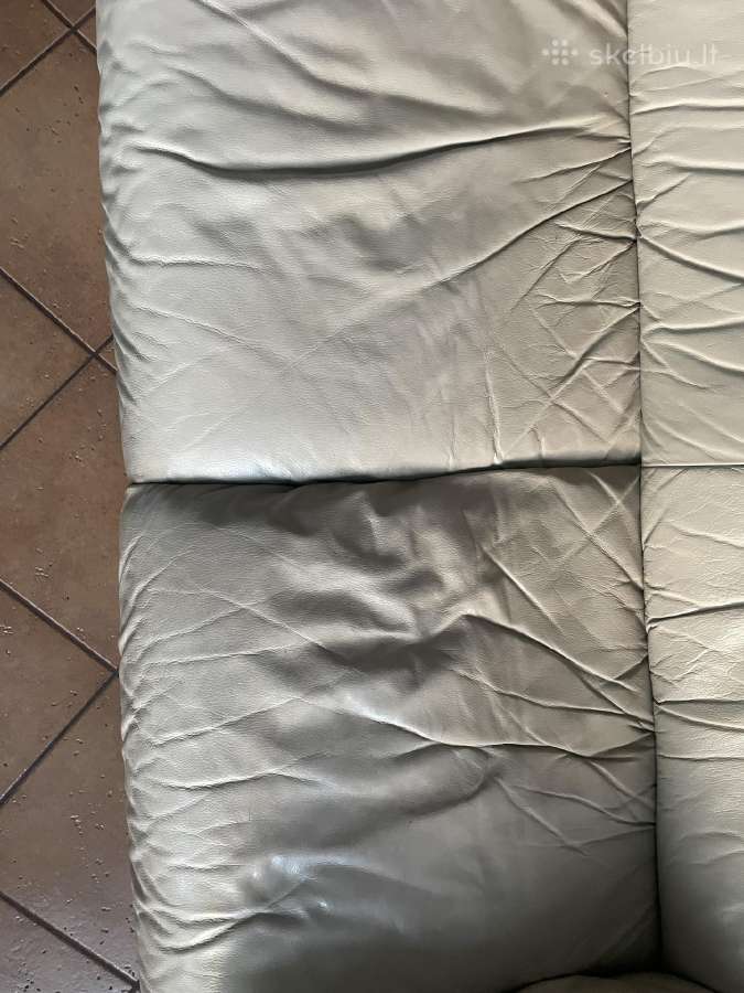 Odinė sofa - nuotraukos Nr. 8