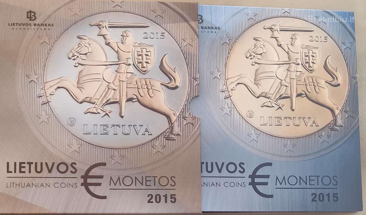 Apyvartinių monetų rinkinys (proof)