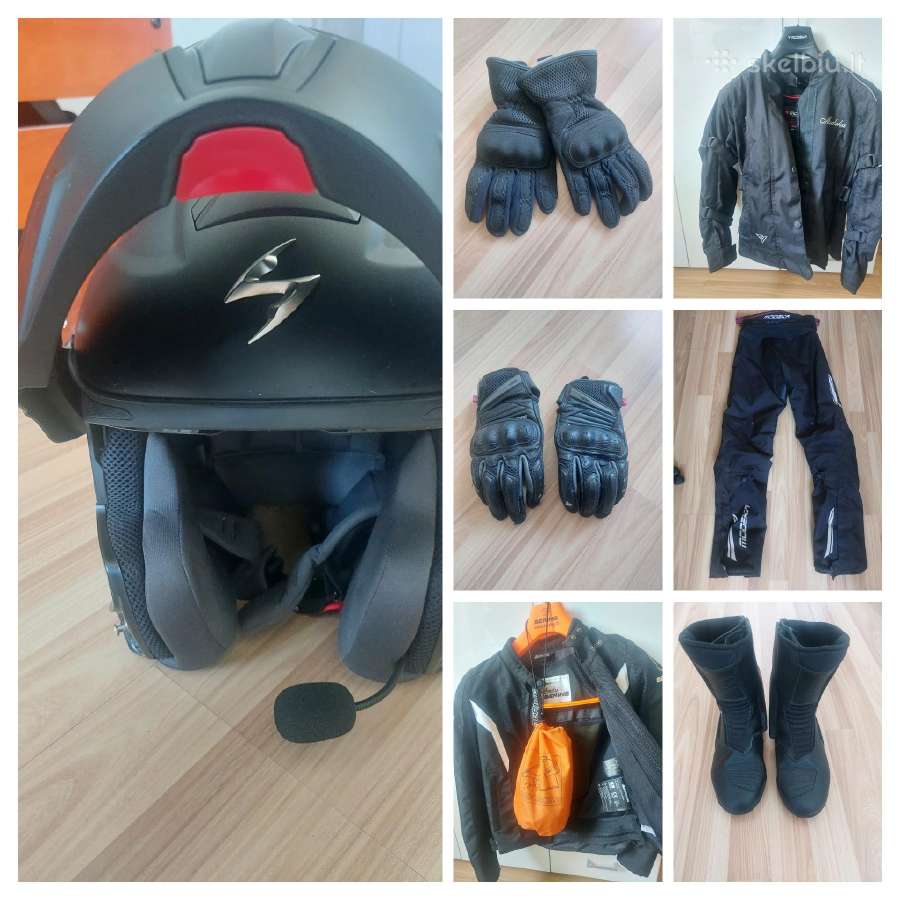 Moteriška moto apranga, batai