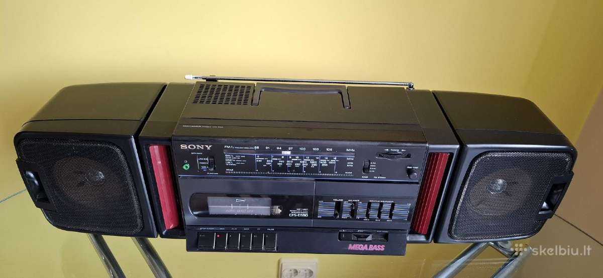 Boombox magnetola Sony Cfs - D550 - nuotraukos Nr. 3