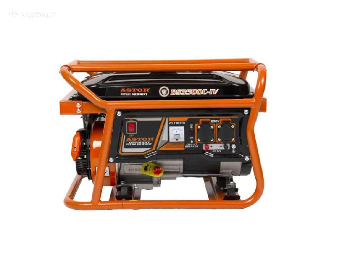 Benzininis generatorius Astor Bs - 3500c