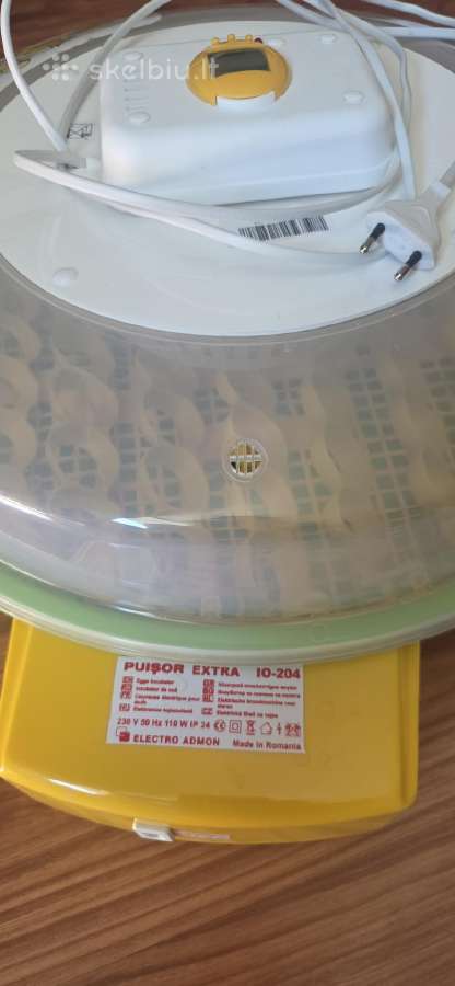 Automatinis inkubatorius Pulsar Extra Io-204 - nuotraukos Nr. 3