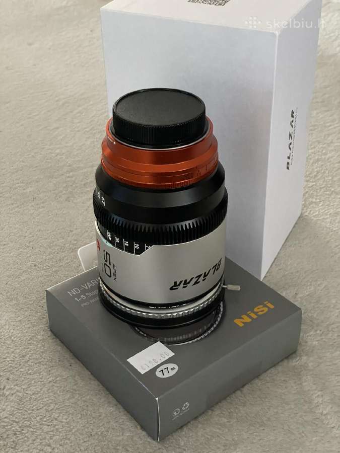 Blazar Apex 50mm T1.8 Anamorphic Lens autofocus L - nuotraukos Nr. 3