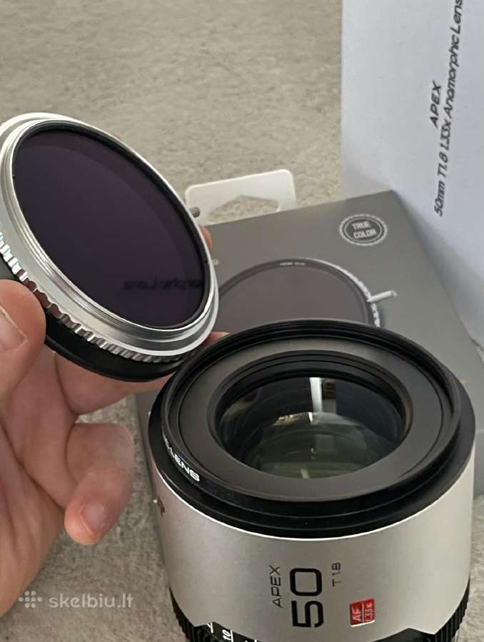 Blazar Apex 50mm T1.8 Anamorphic Lens autofocus L - nuotraukos Nr. 5