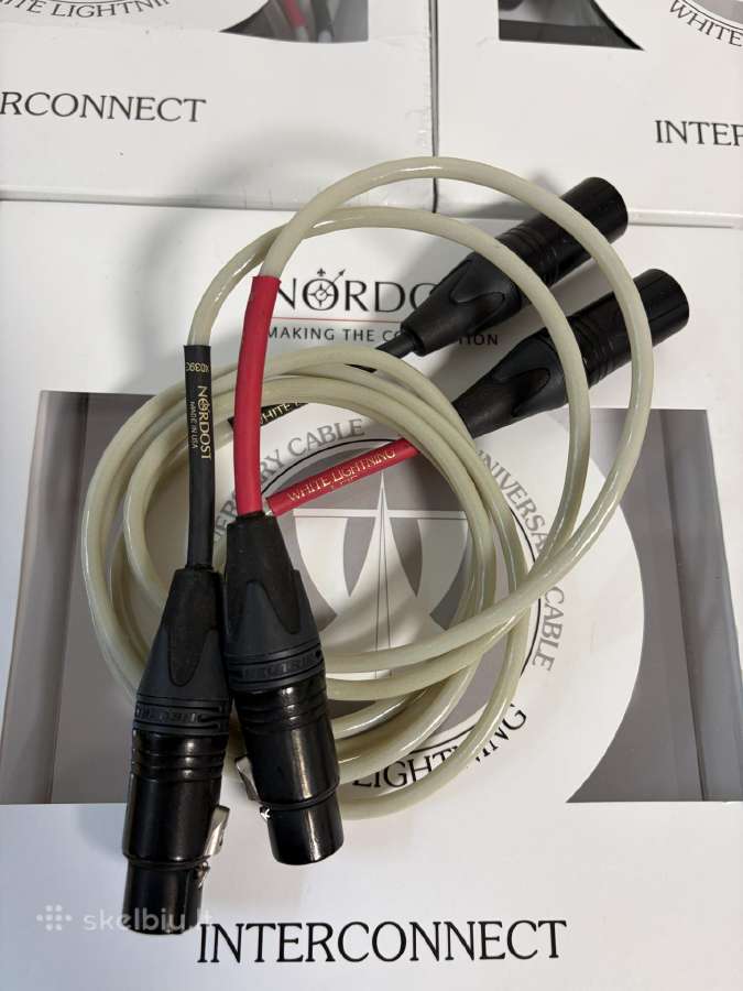 Nordost White Lightning Xlr (Made in Usa) - nuotraukos Nr. 2