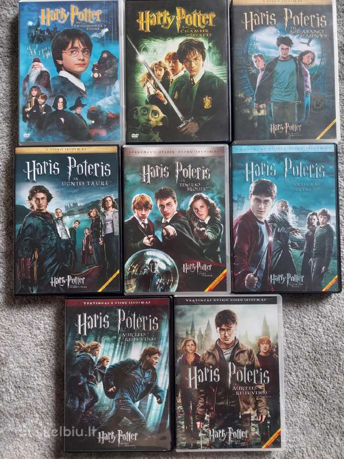 Hario Poterio filmai