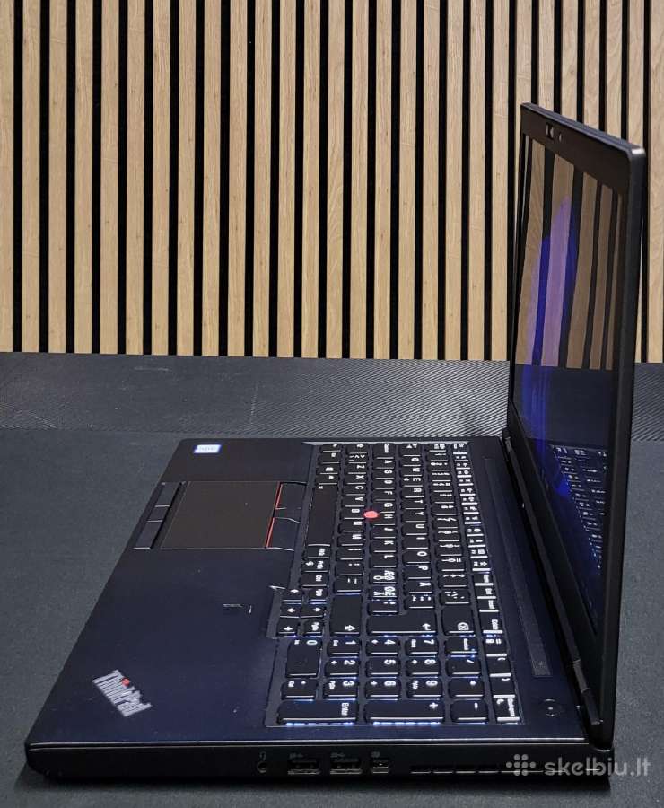 Lenovo 15,6 / i7 8850 / 32 GB / 512 / Quadro 4 GB - nuotraukos Nr. 3