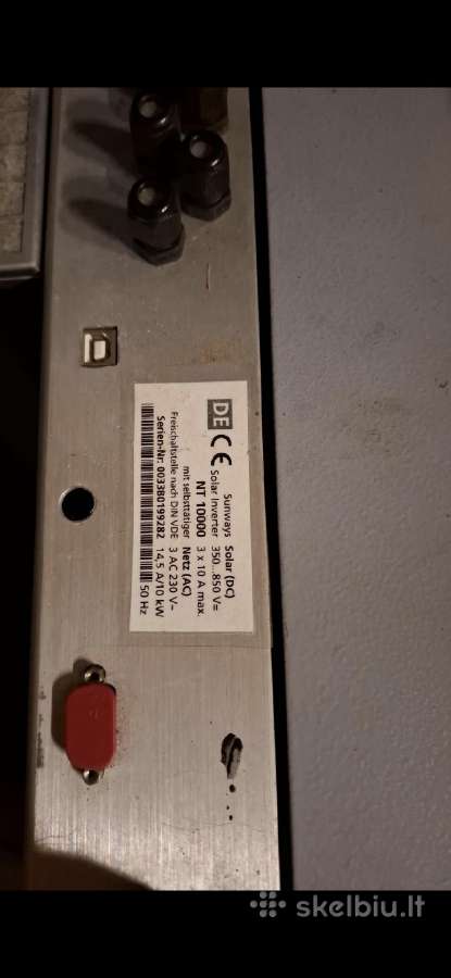 Saulės inverteris +10kw saulės panėliu - nuotraukos Nr. 5