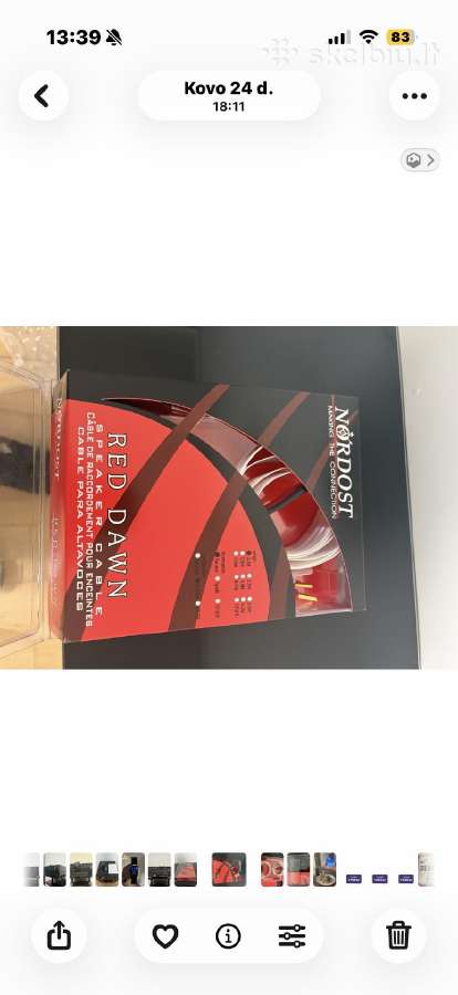 Nordost White Lightning Xlr (Made in Usa) - nuotraukos Nr. 6