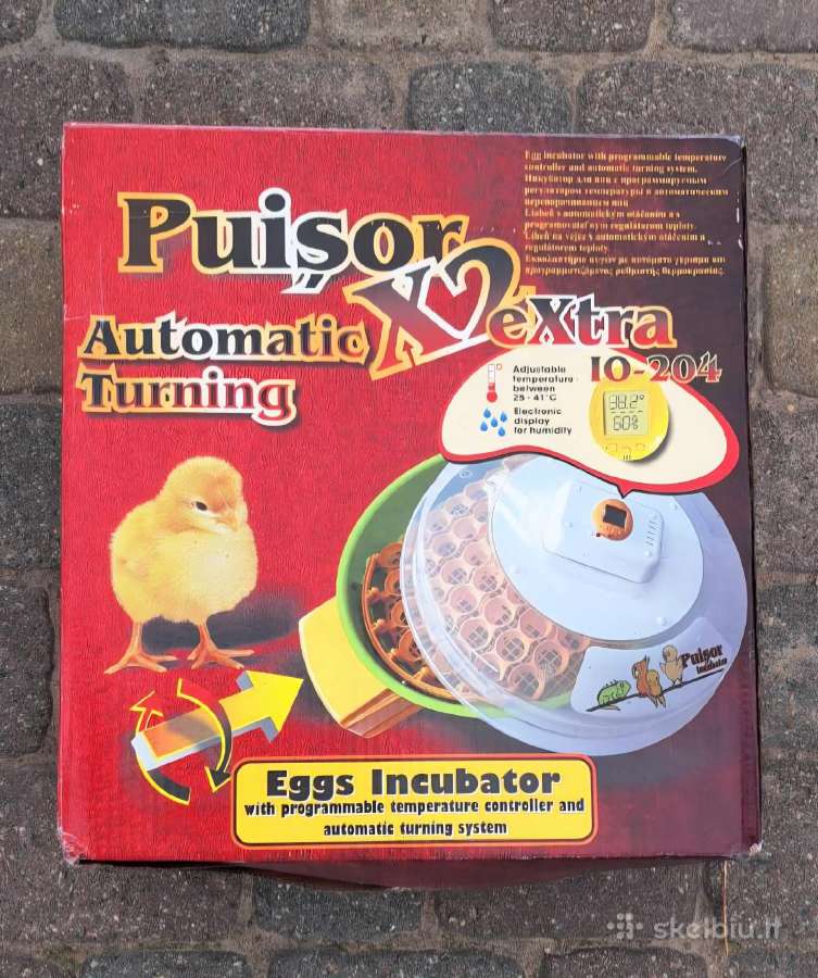 Autimatinis inkubatorius Pulsar Extra Io-204