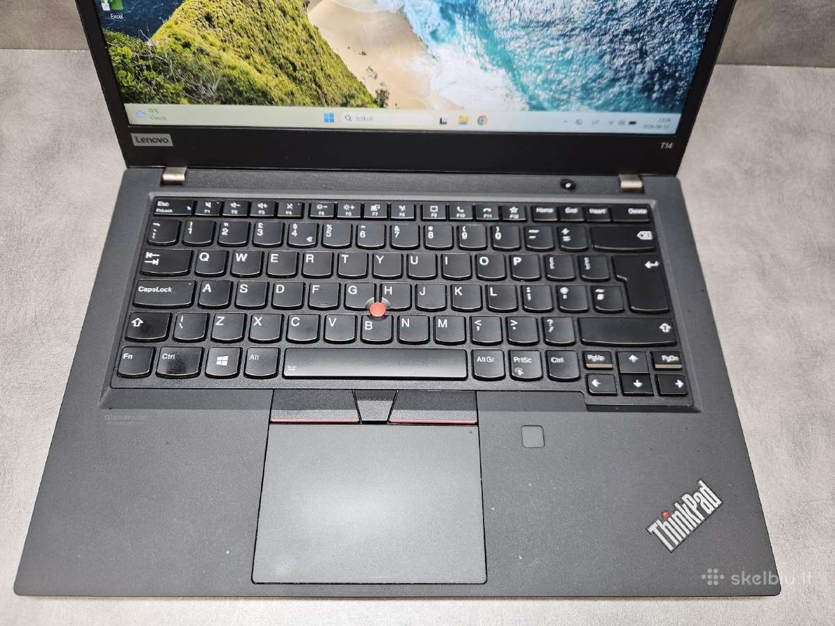 Lenovo/14.0" Fhd Ips/i7-10610u/16r/256ssd - nuotraukos Nr. 2