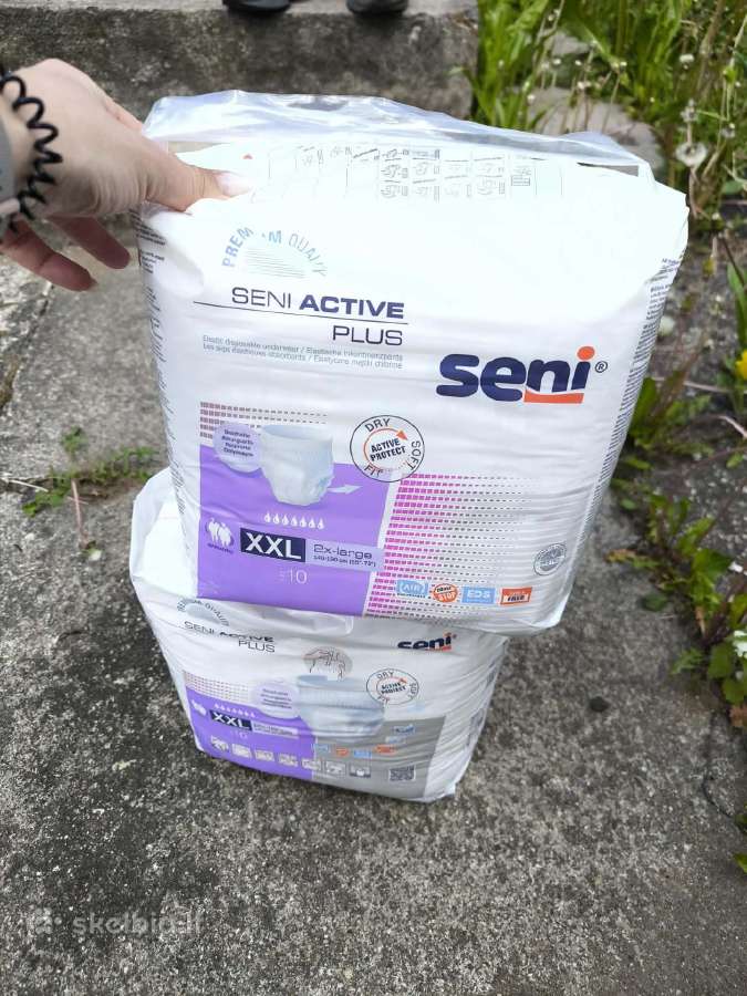 Sauskelnes kelnaites seni active plus XXL