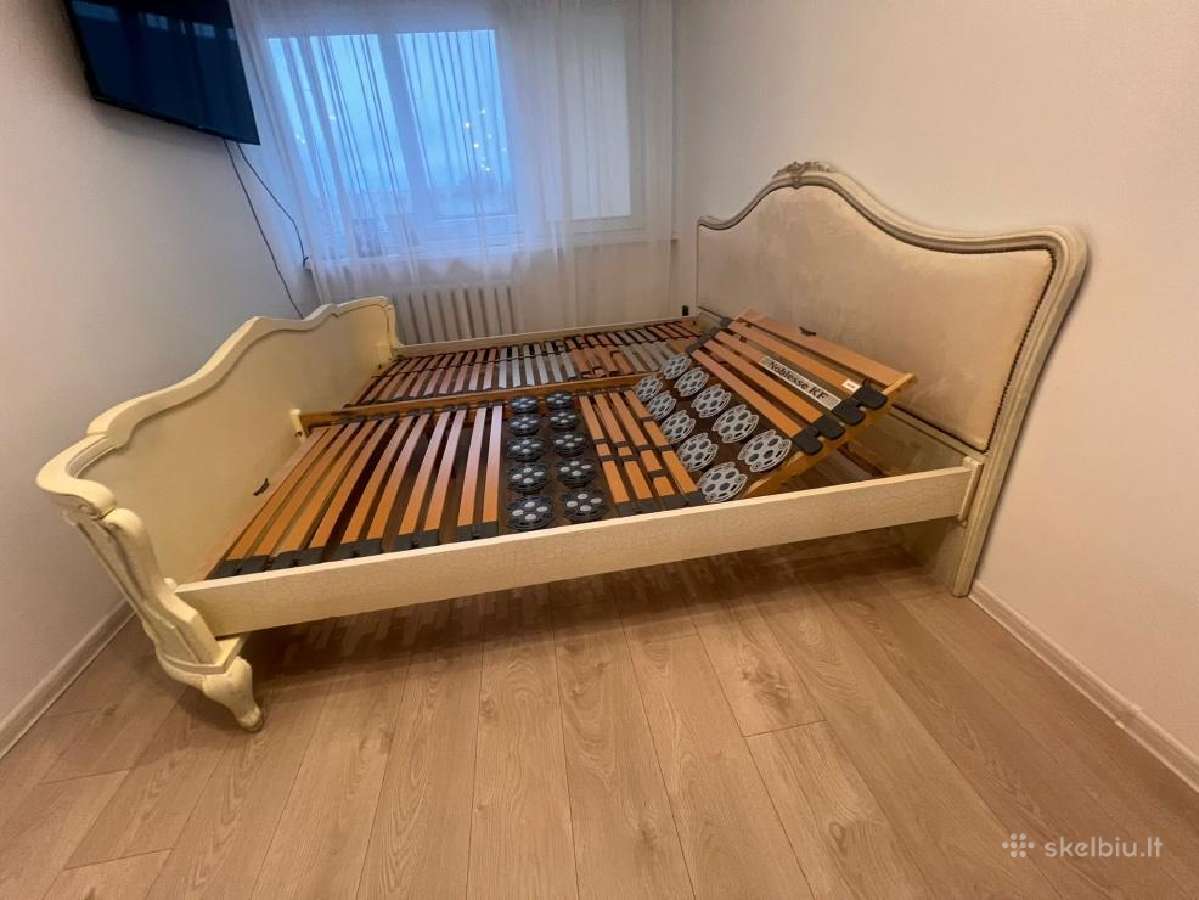 Lova 180cm pločio su elektrinėmis grotelėmis - nuotraukos Nr. 17