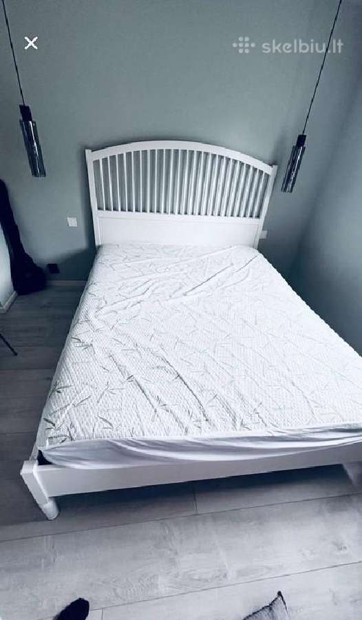 Lova 180cm pločio su elektrinėmis grotelėmis - nuotraukos Nr. 21