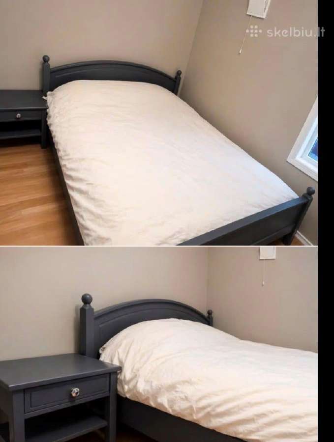 Lova 180cm pločio su elektrinėmis grotelėmis - nuotraukos Nr. 25