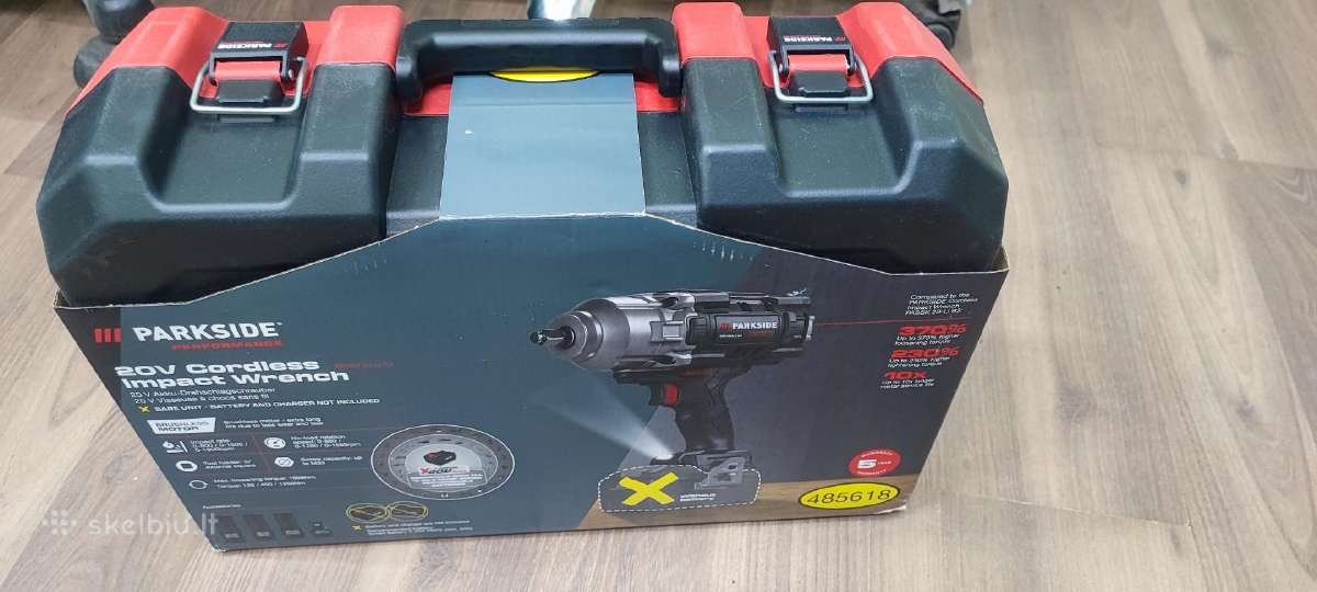 Parkside Performance veržliasukis Passp 20li C4