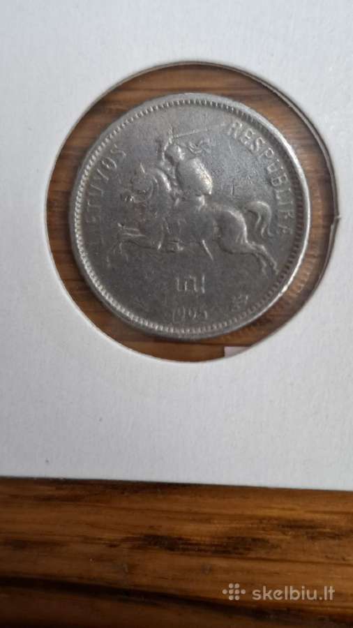 Lietuva 1925 2 litu sidabras - nuotraukos Nr. 14