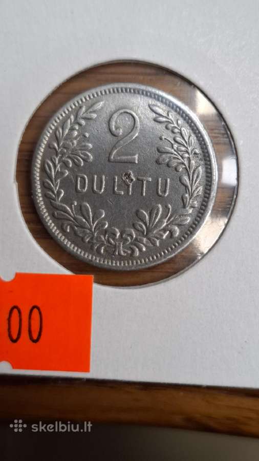 Lietuva 1925 2 litu sidabras - nuotraukos Nr. 15