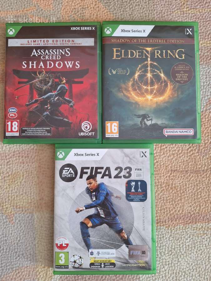 Xbox series x žaidimai