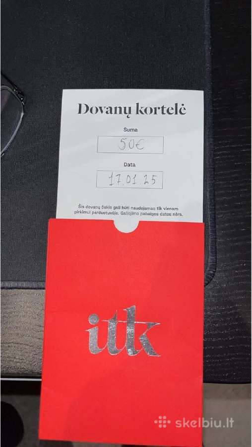 Itkkit 50€ dovanų kuponas
