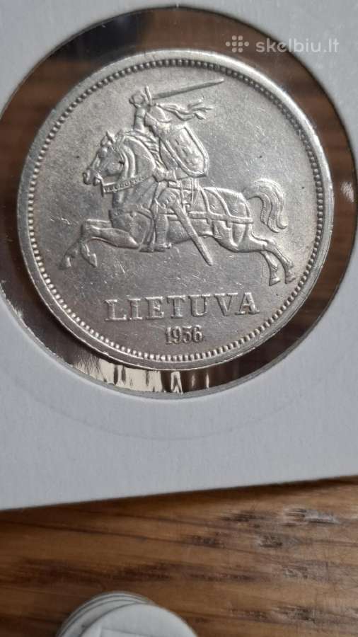 Lietuva 1936 5 litai Basanavičius sidabras - nuotraukos Nr. 14