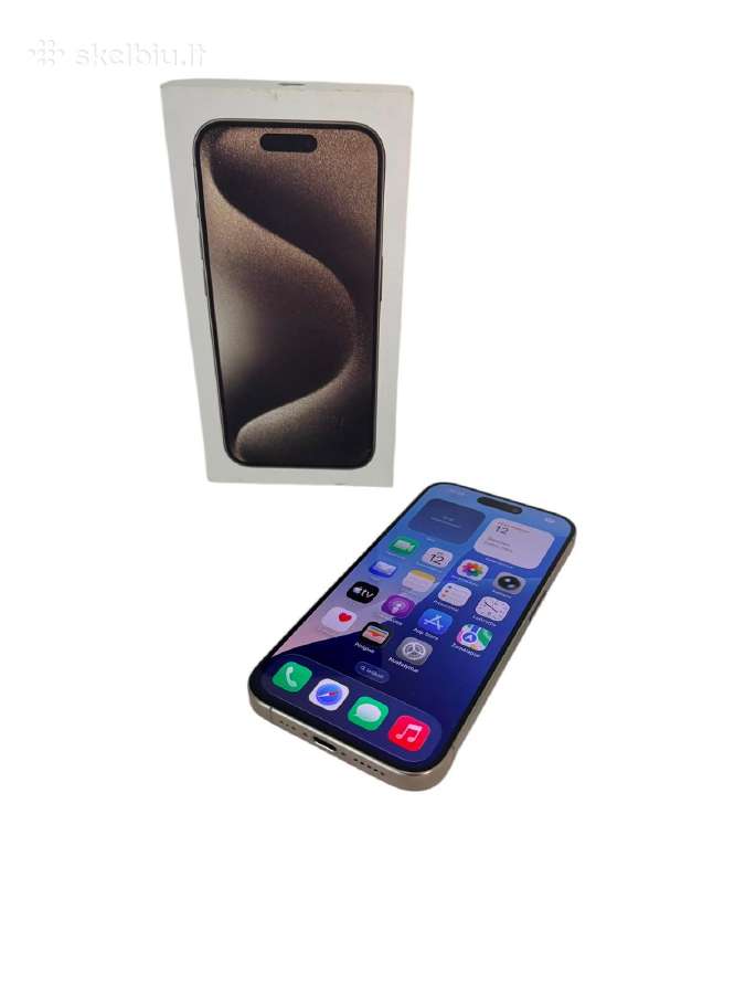 iPhone 15 Pro 128gb + 3 mėn. garantija - nuotraukos Nr. 2