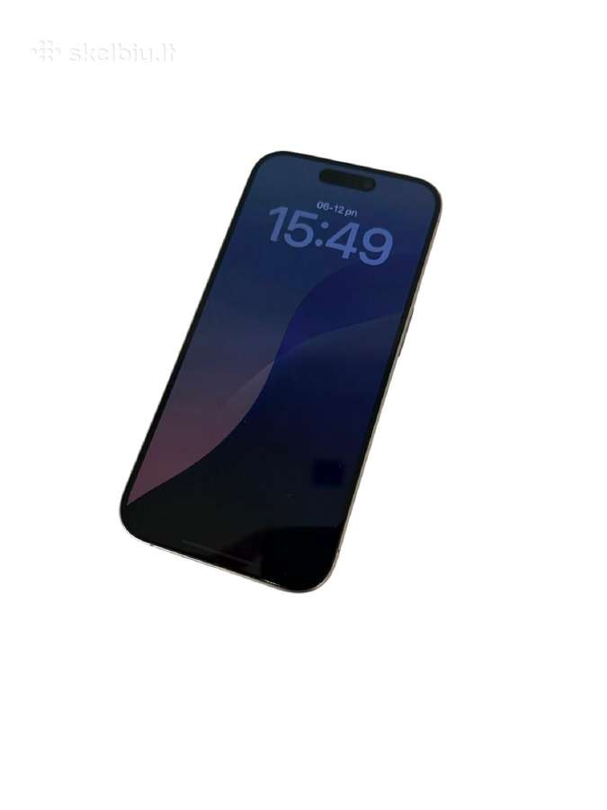 iPhone 15 Pro 128gb + 3 mėn. garantija - nuotraukos Nr. 4