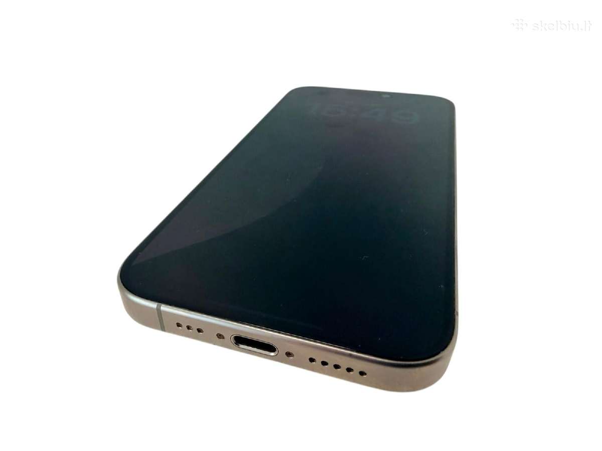 iPhone 15 Pro 128gb + 3 mėn. garantija - nuotraukos Nr. 5