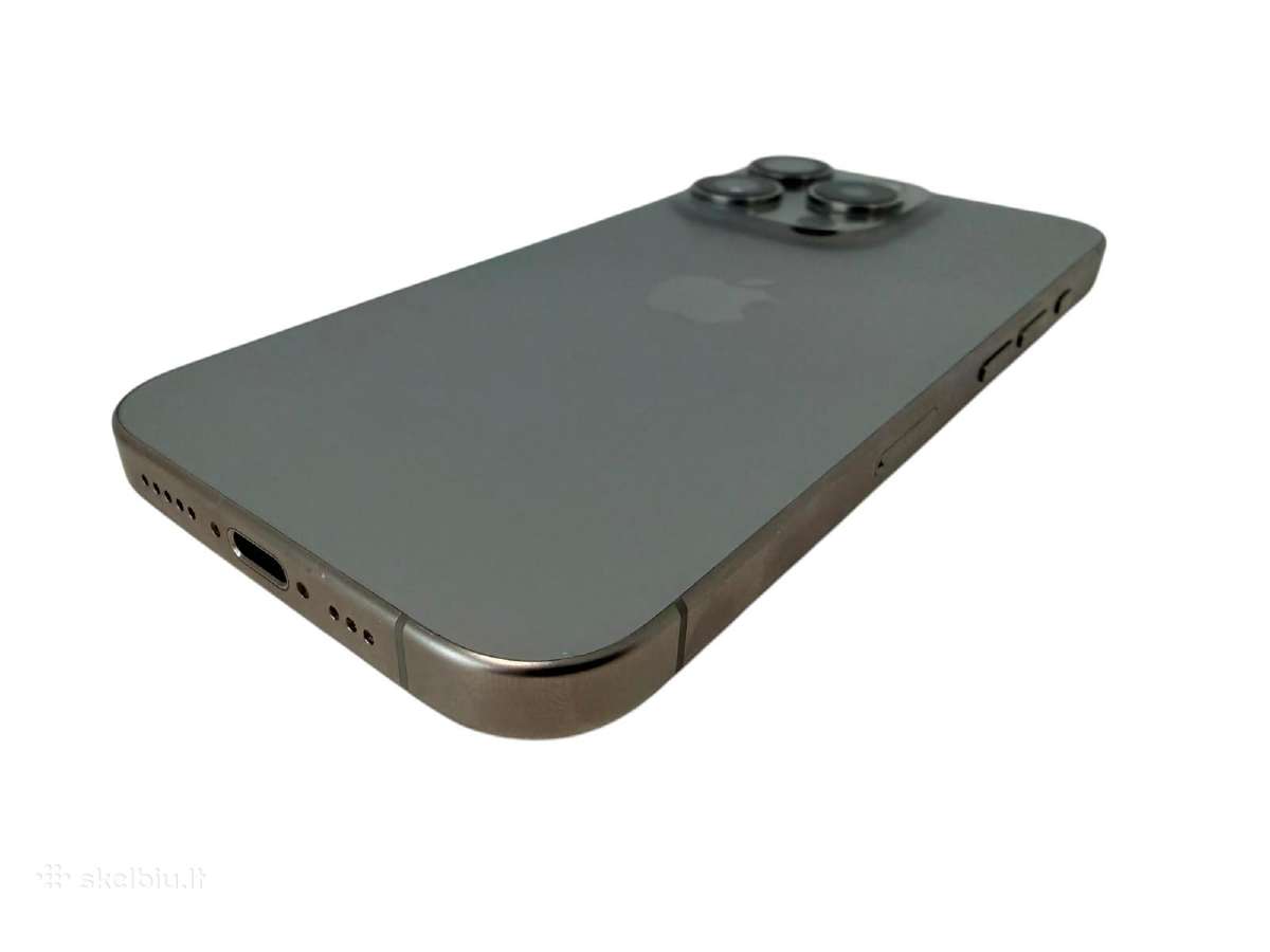 iPhone 15 Pro 128gb + 3 mėn. garantija - nuotraukos Nr. 7