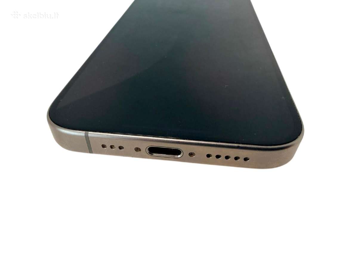 iPhone 15 Pro 128gb + 3 mėn. garantija - nuotraukos Nr. 10