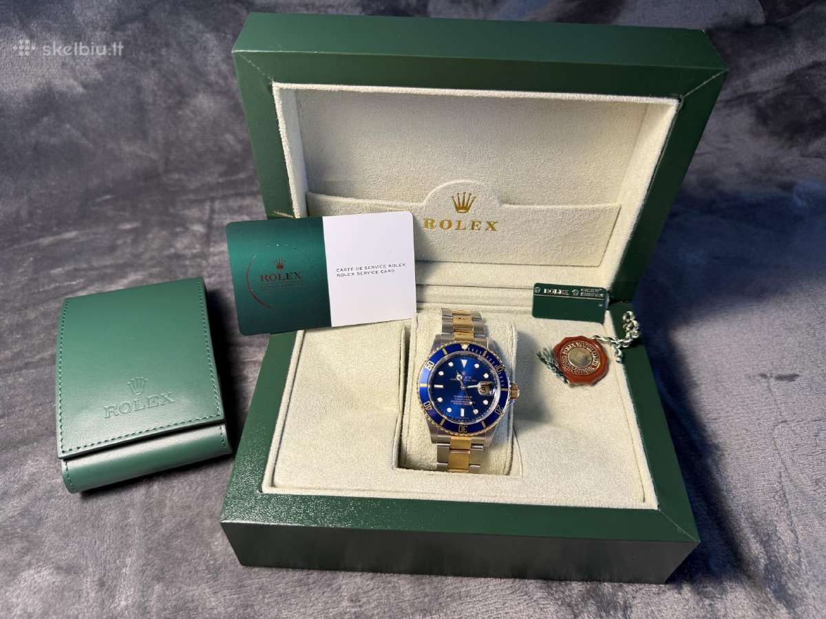 Rolex Submariner 16613 Lb - nuotraukos Nr. 10