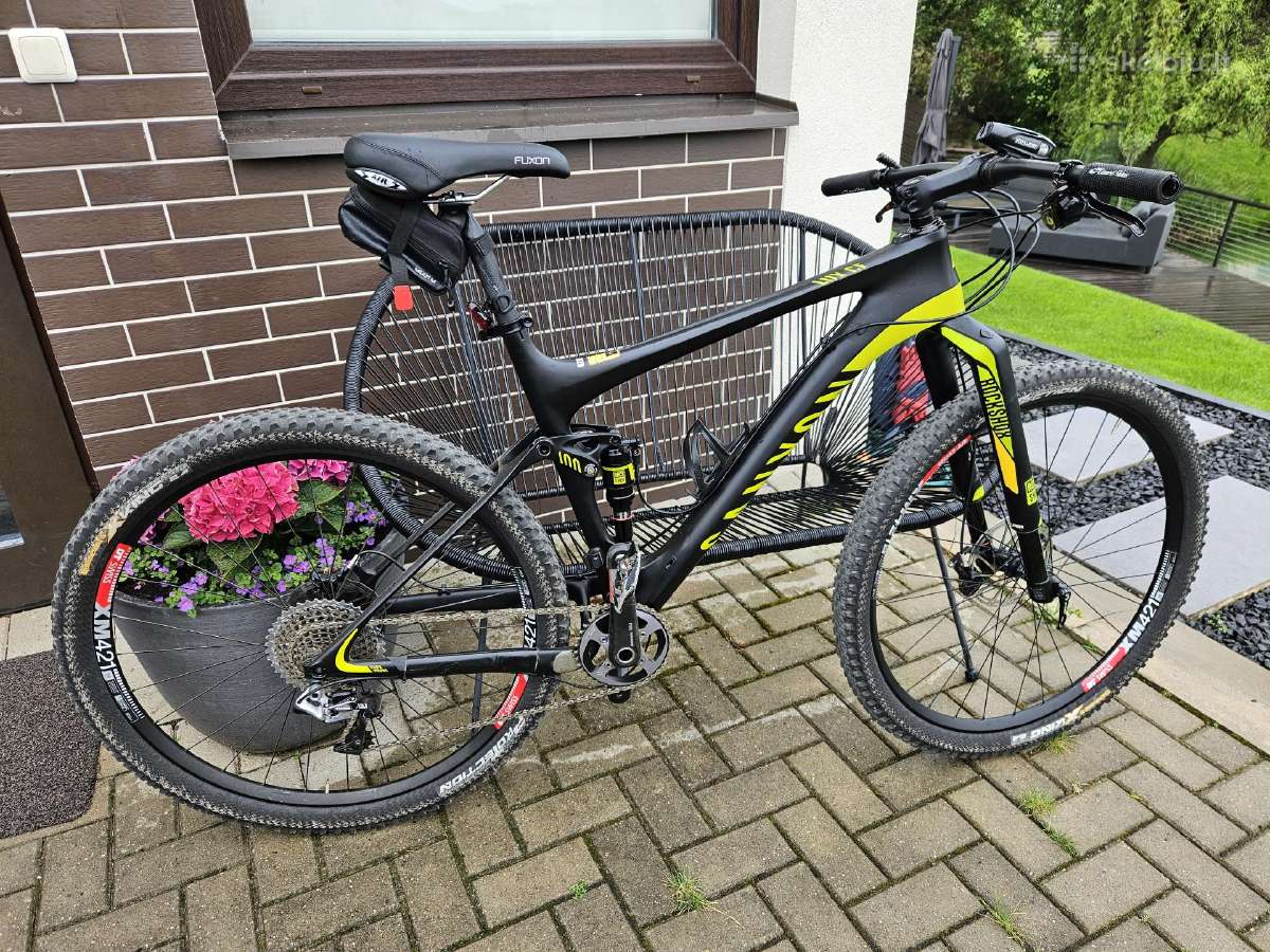 Canyon lux CF 9.9 XL, anglies pluošto (carbon) MTB