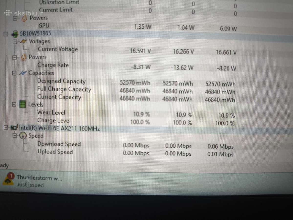 T14 Gen3 14.0 Fhd Ips i7-1255u 16gb 256gb 2% - nuotraukos Nr. 6
