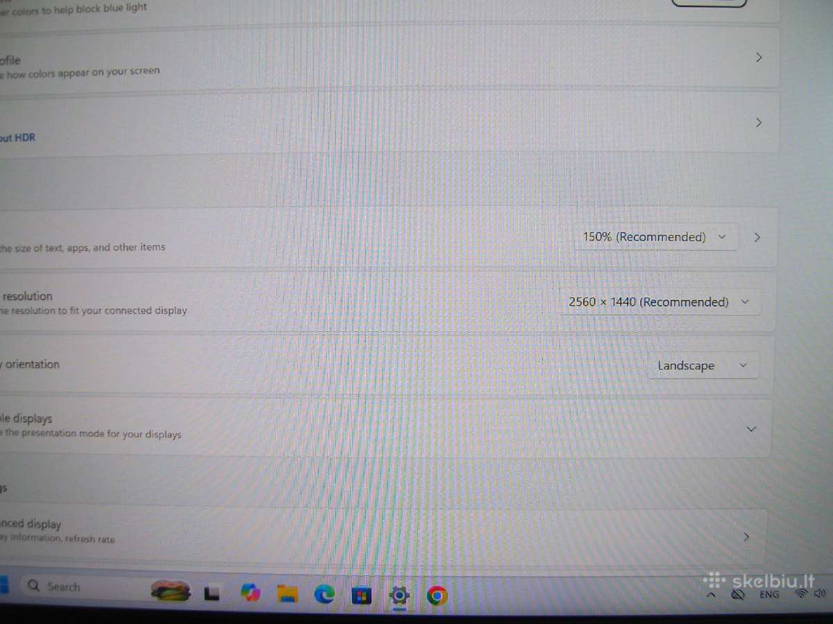 Asus Rog Gx703h,i9,16,1tb,rtx 3070.17" 2,5k - nuotraukos Nr. 12
