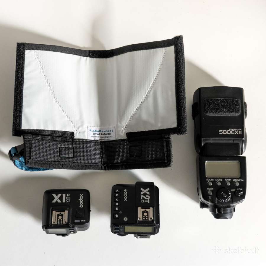 Canon 580exii + Godox X3tc
