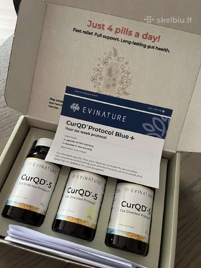 Evinature Curqd protocol blue+