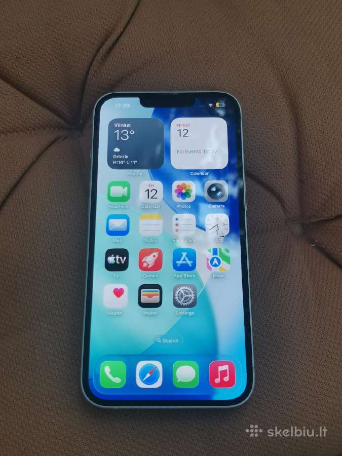 iPhone 13 128gb baltas