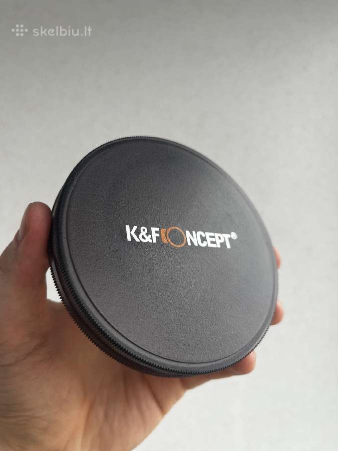 K&f Nano-x Black Mist filtras 1/2, 72mm - nuotraukos Nr. 4