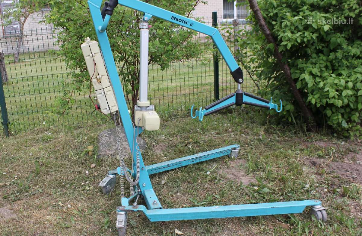 Parduodame elektrinį keltuvą ir vežimėlį