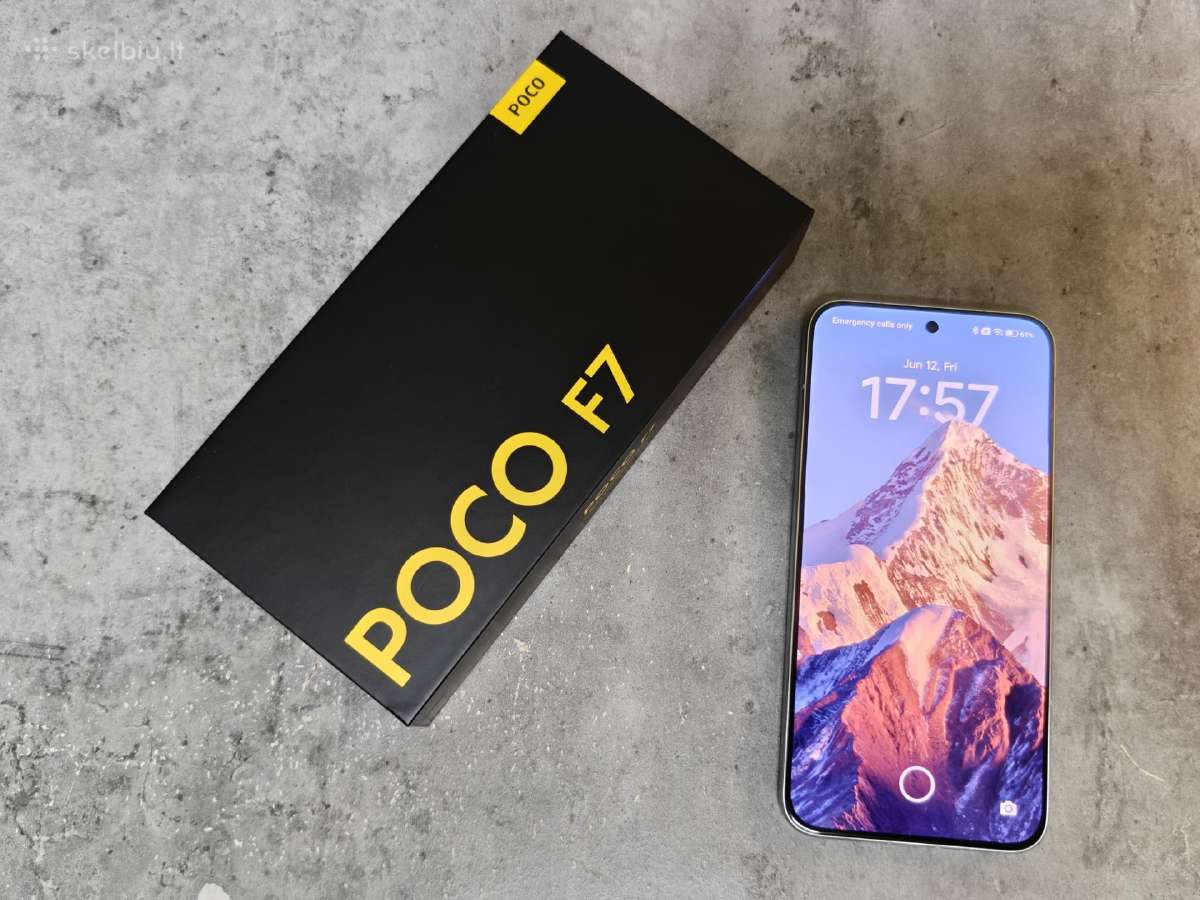 Poco f7 silver
